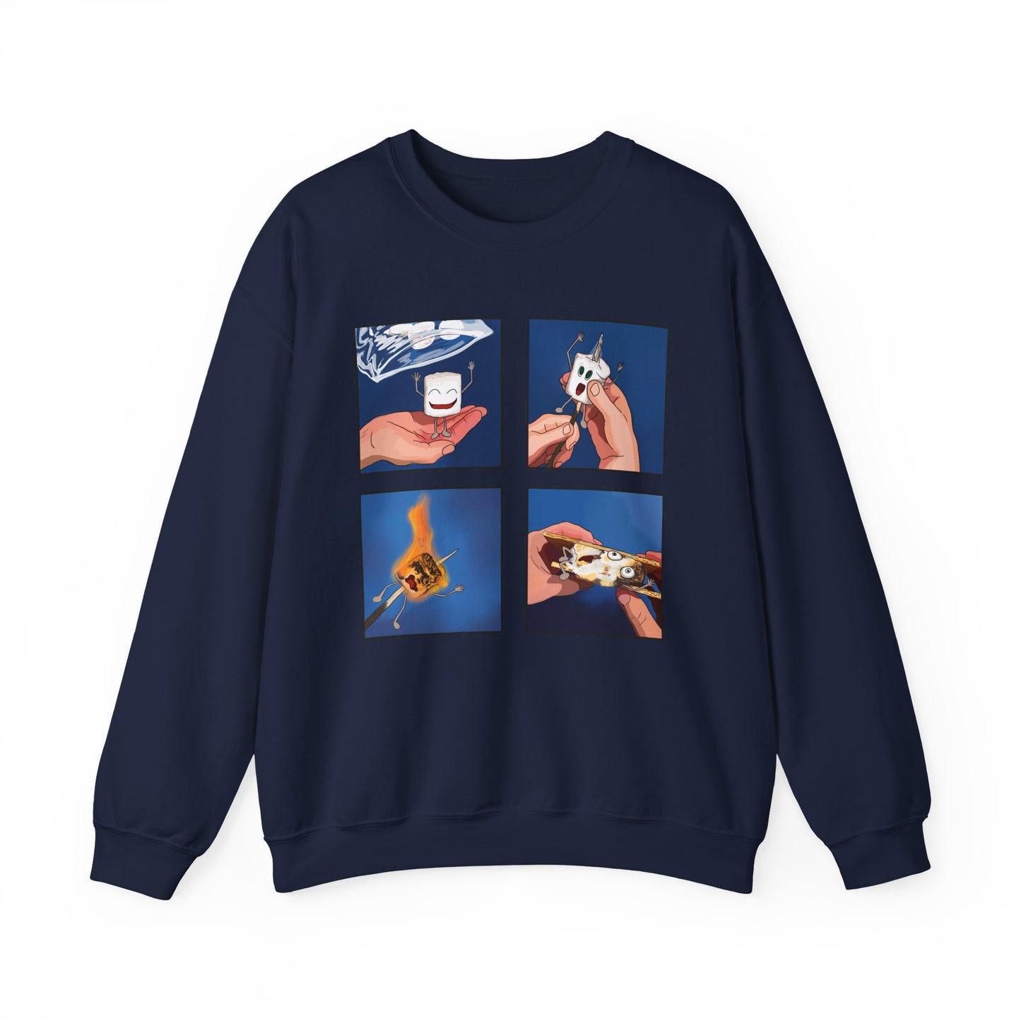 Marshmallow (Unisex Heavy Blend™ Crewneck Sweatshirt)