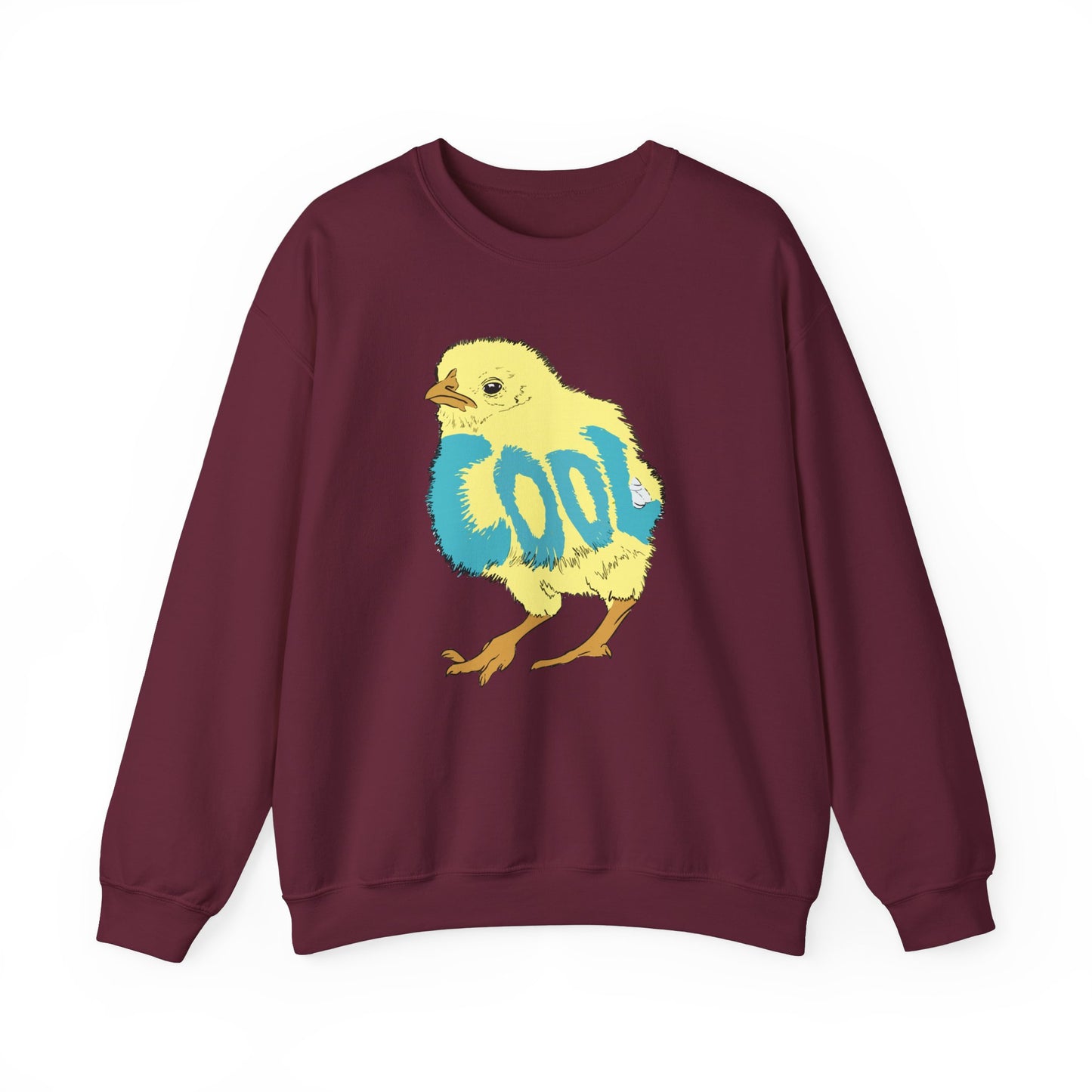 Cool Chick (Unisex Heavy Blend™ Crewneck Sweatshirt)