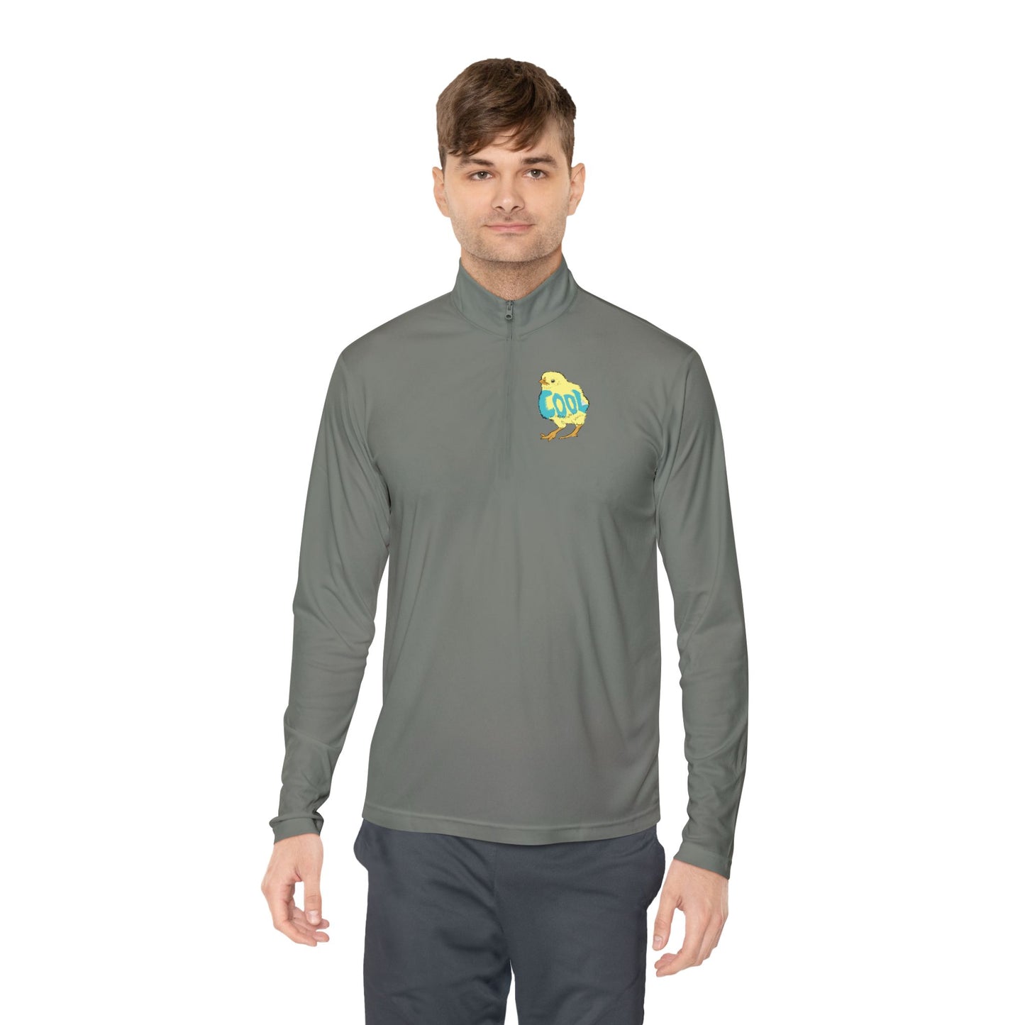 Cool Chick (Unisex Quarter-Zip Pullover)