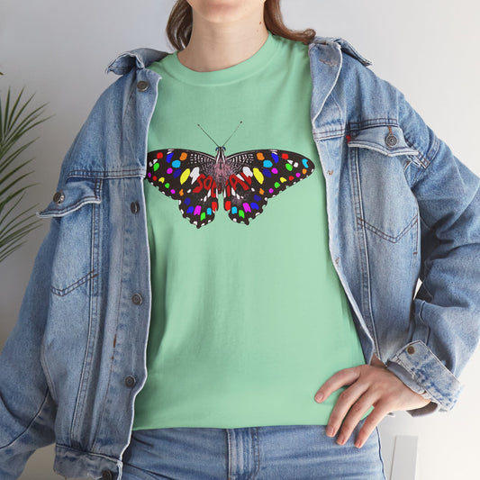 Social Butterfly Multi (Unisex Heavy Cotton Tee)