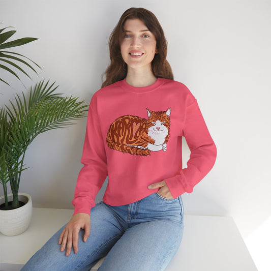 Karma Cat (Unisex Heavy Blend™ Crewneck Sweatshirt)