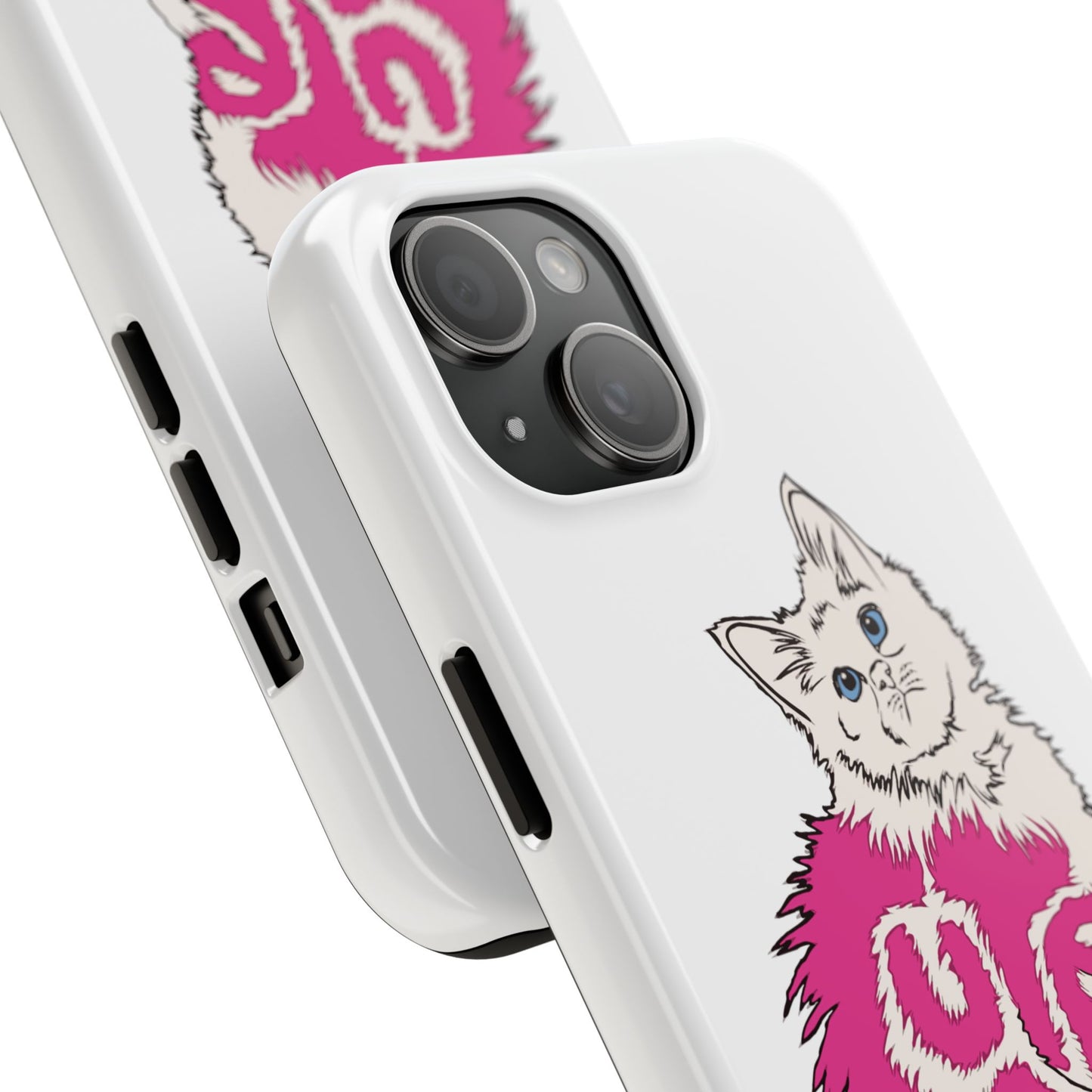 Cute Kitten Tough Phone Case