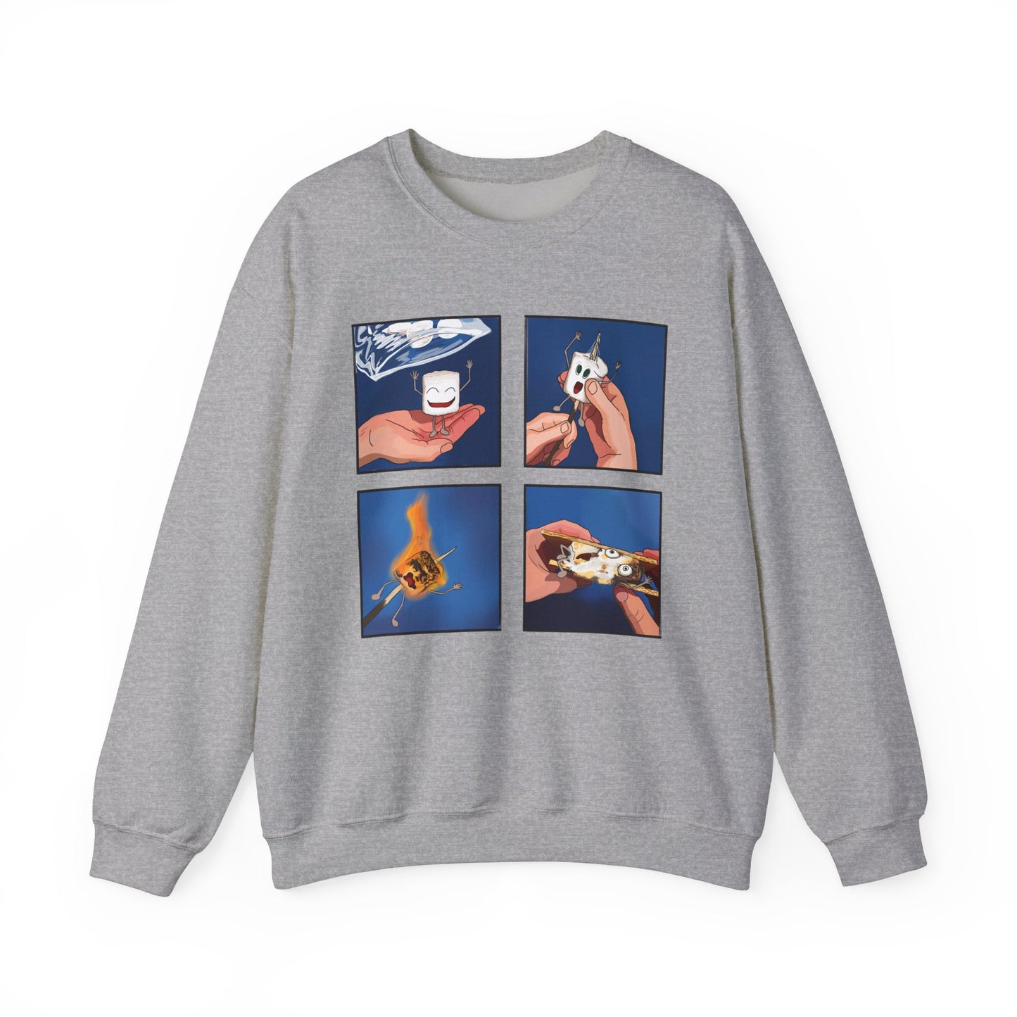 Marshmallow (Unisex Heavy Blend™ Crewneck Sweatshirt)