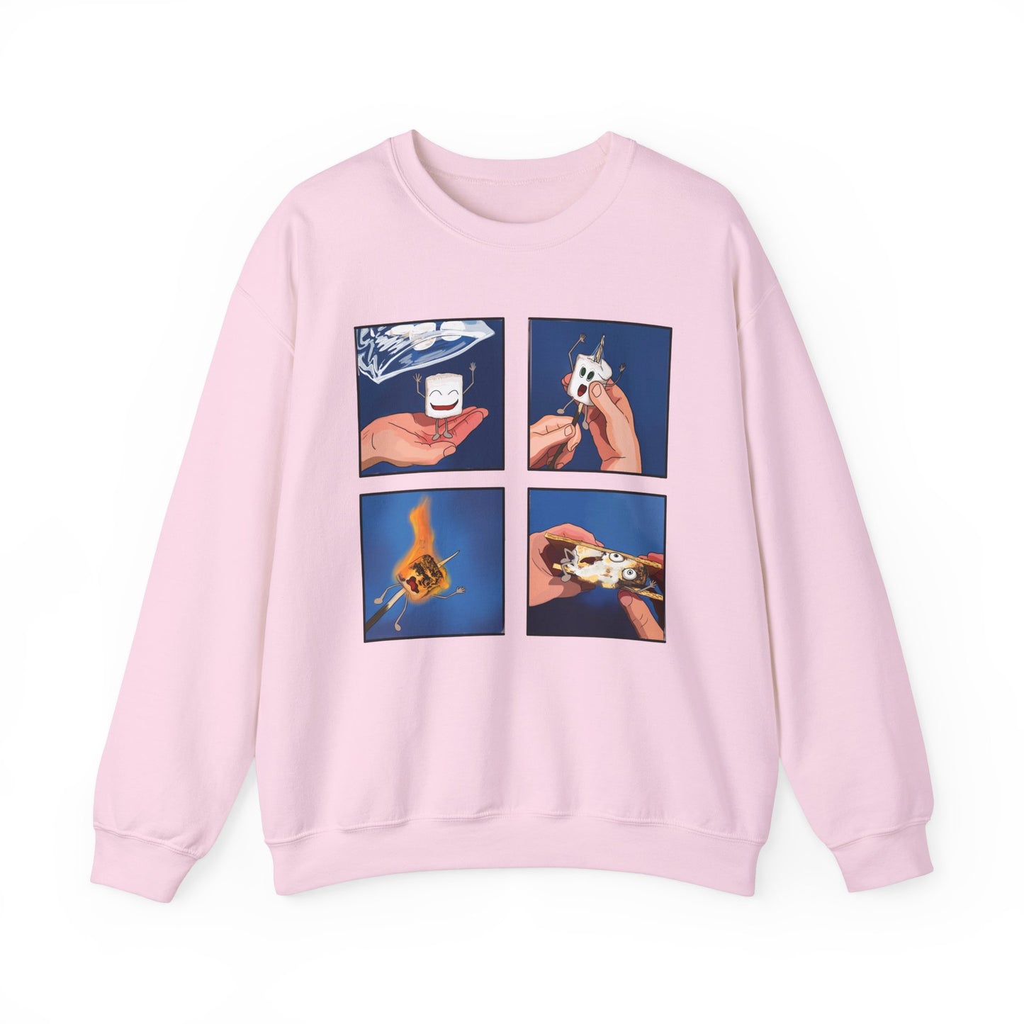 Marshmallow (Unisex Heavy Blend™ Crewneck Sweatshirt)
