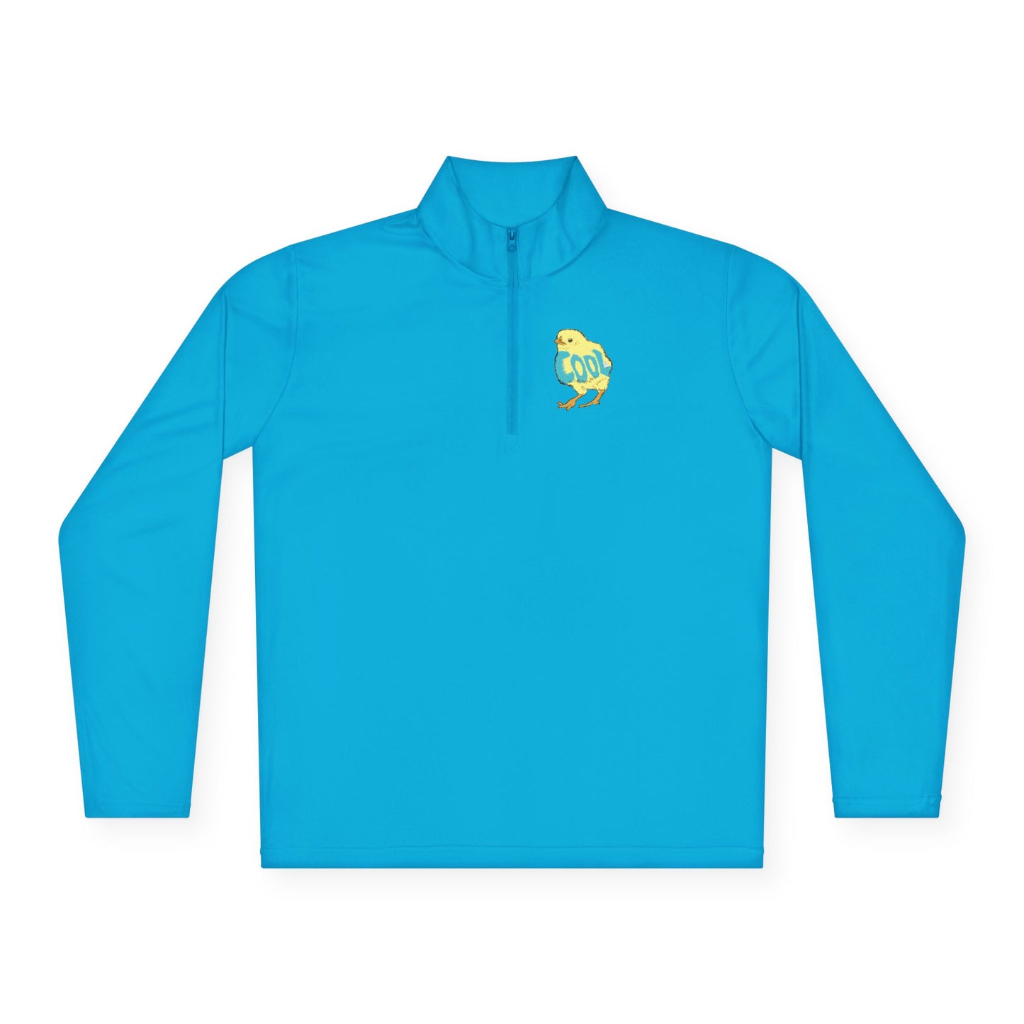 Cool Chick (Unisex Quarter-Zip Pullover)