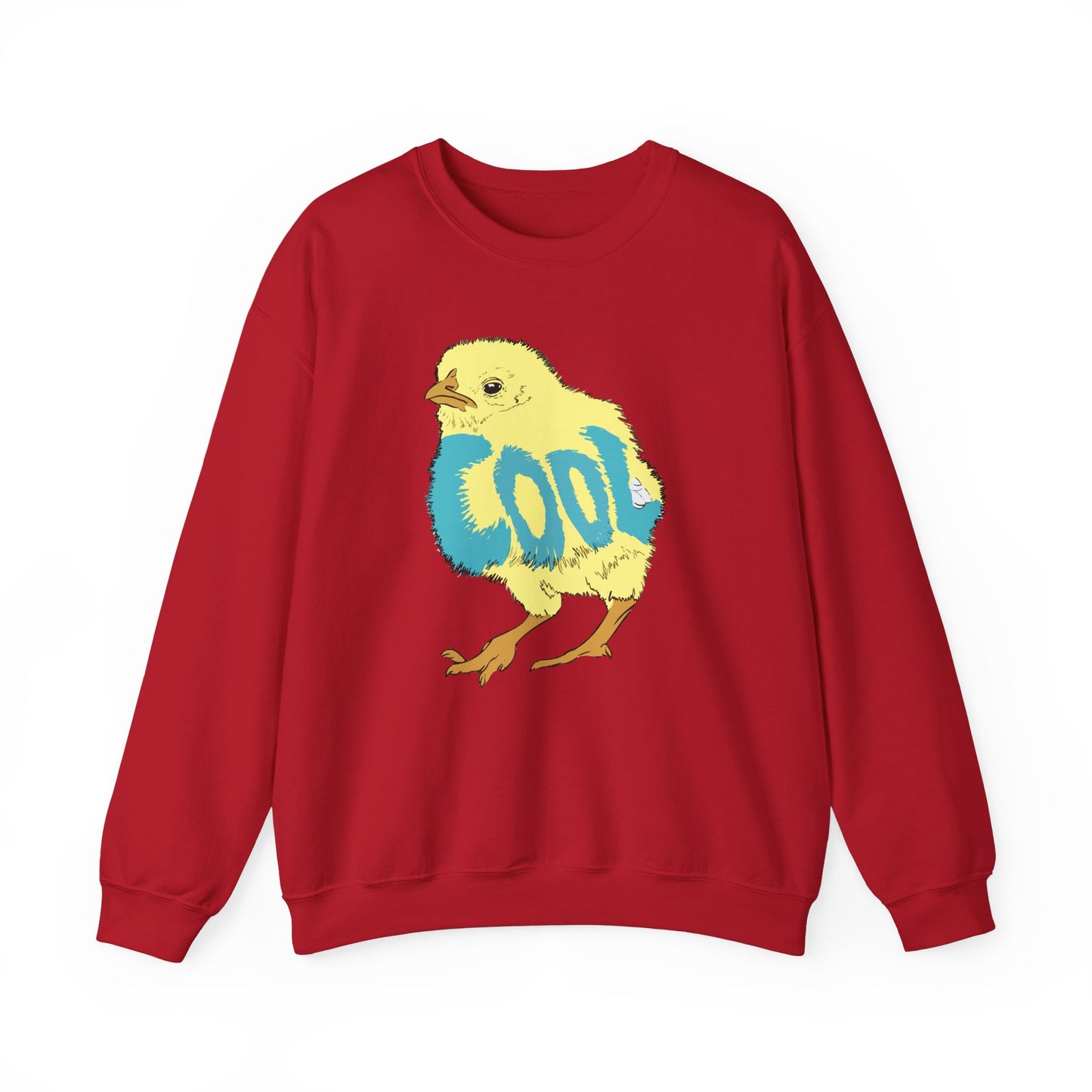 Cool Chick (Unisex Heavy Blend™ Crewneck Sweatshirt)
