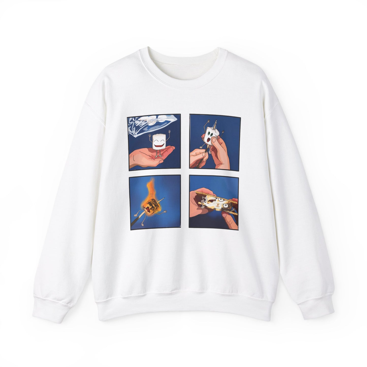 Marshmallow (Unisex Heavy Blend™ Crewneck Sweatshirt)