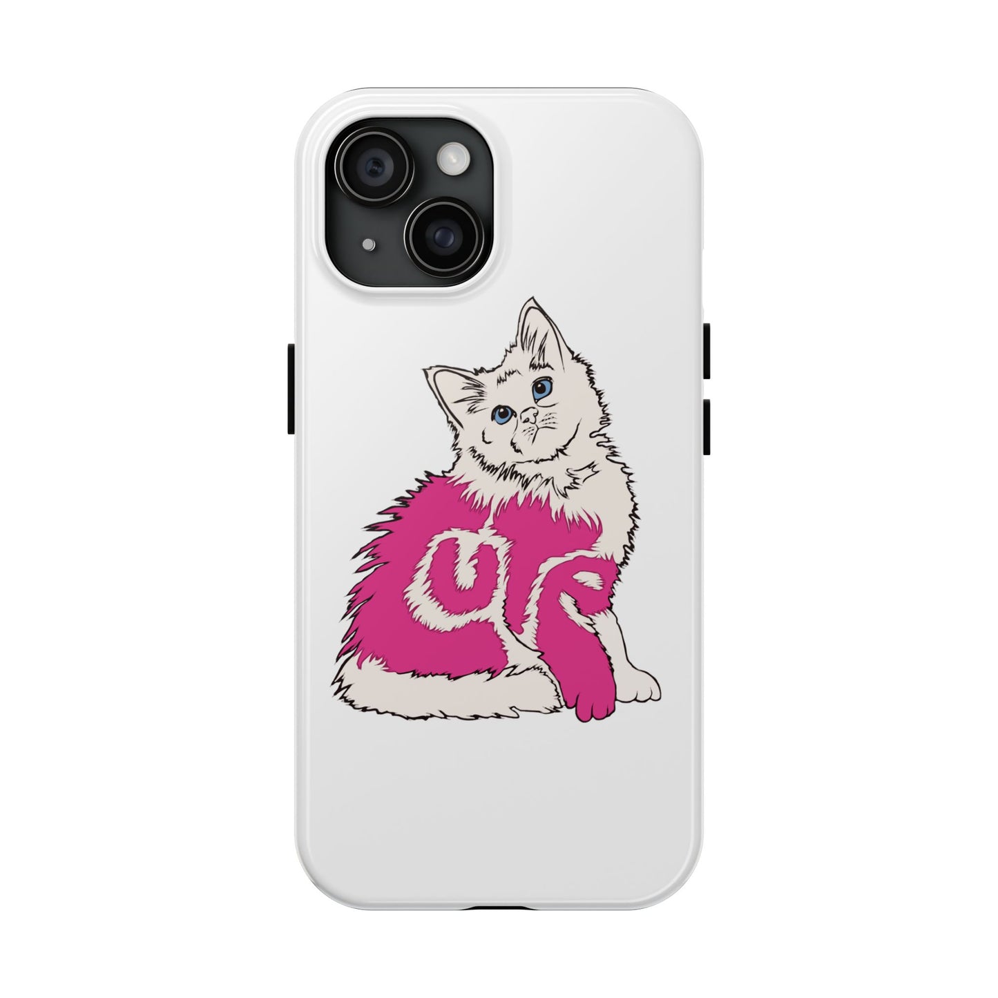 Cute Kitten Tough Phone Case