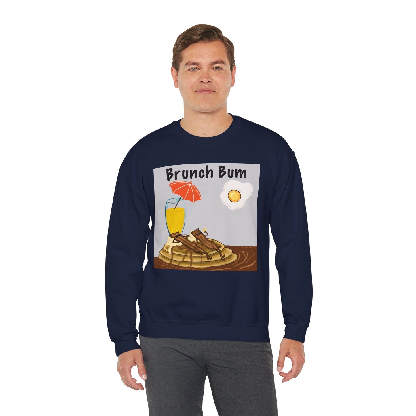 Brunch Bum (Unisex Heavy Blend™ Crewneck Sweatshirt)