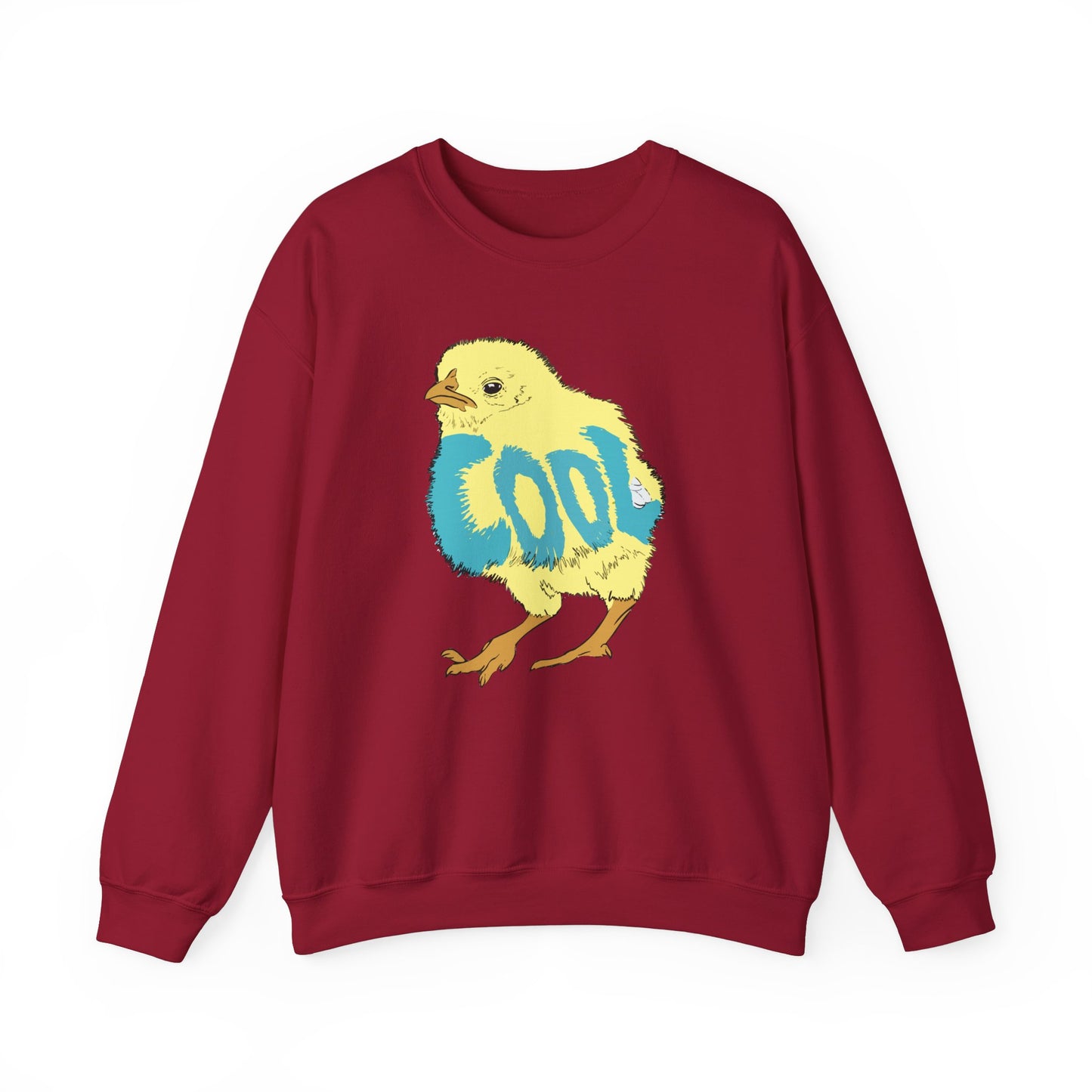 Cool Chick (Unisex Heavy Blend™ Crewneck Sweatshirt)