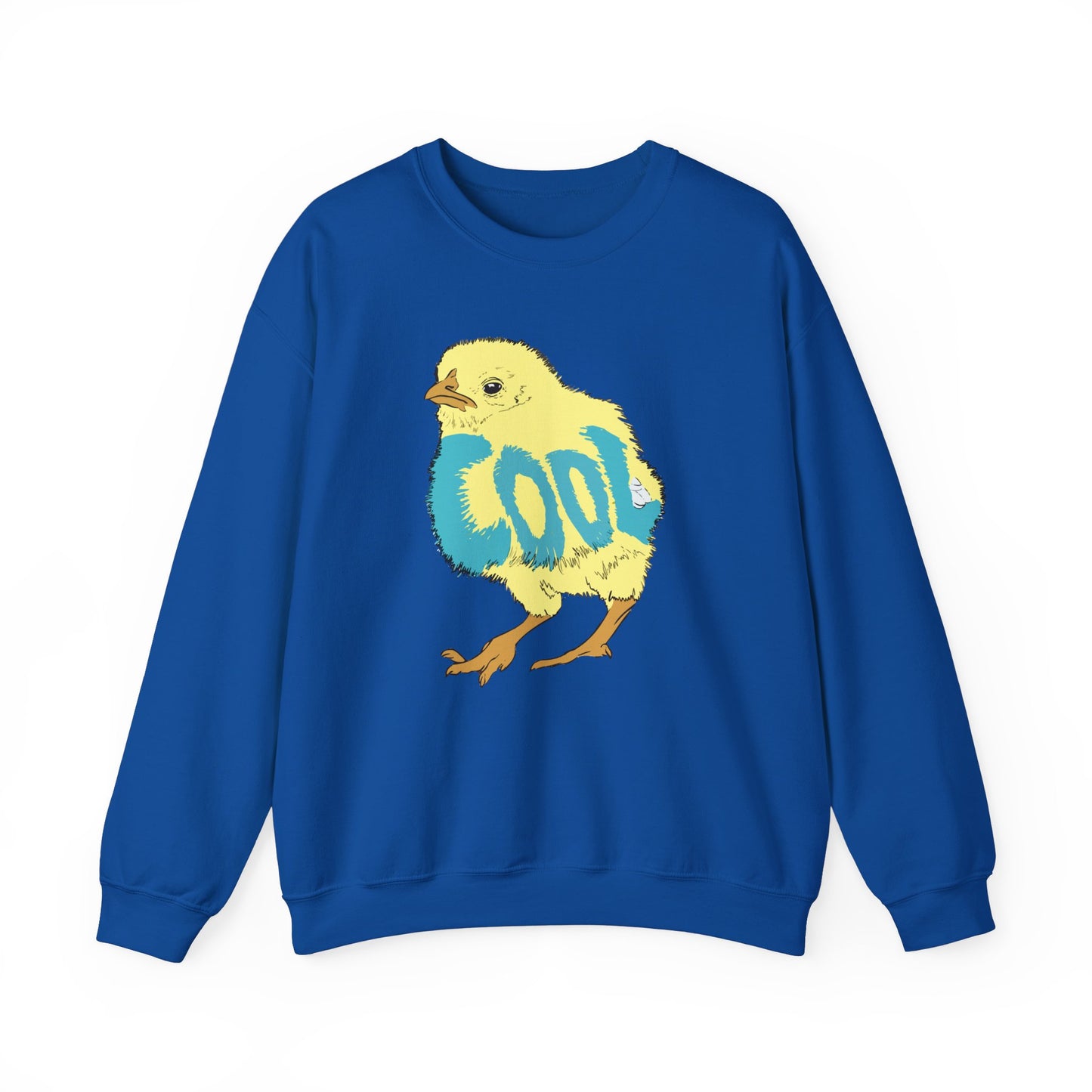 Cool Chick (Unisex Heavy Blend™ Crewneck Sweatshirt)