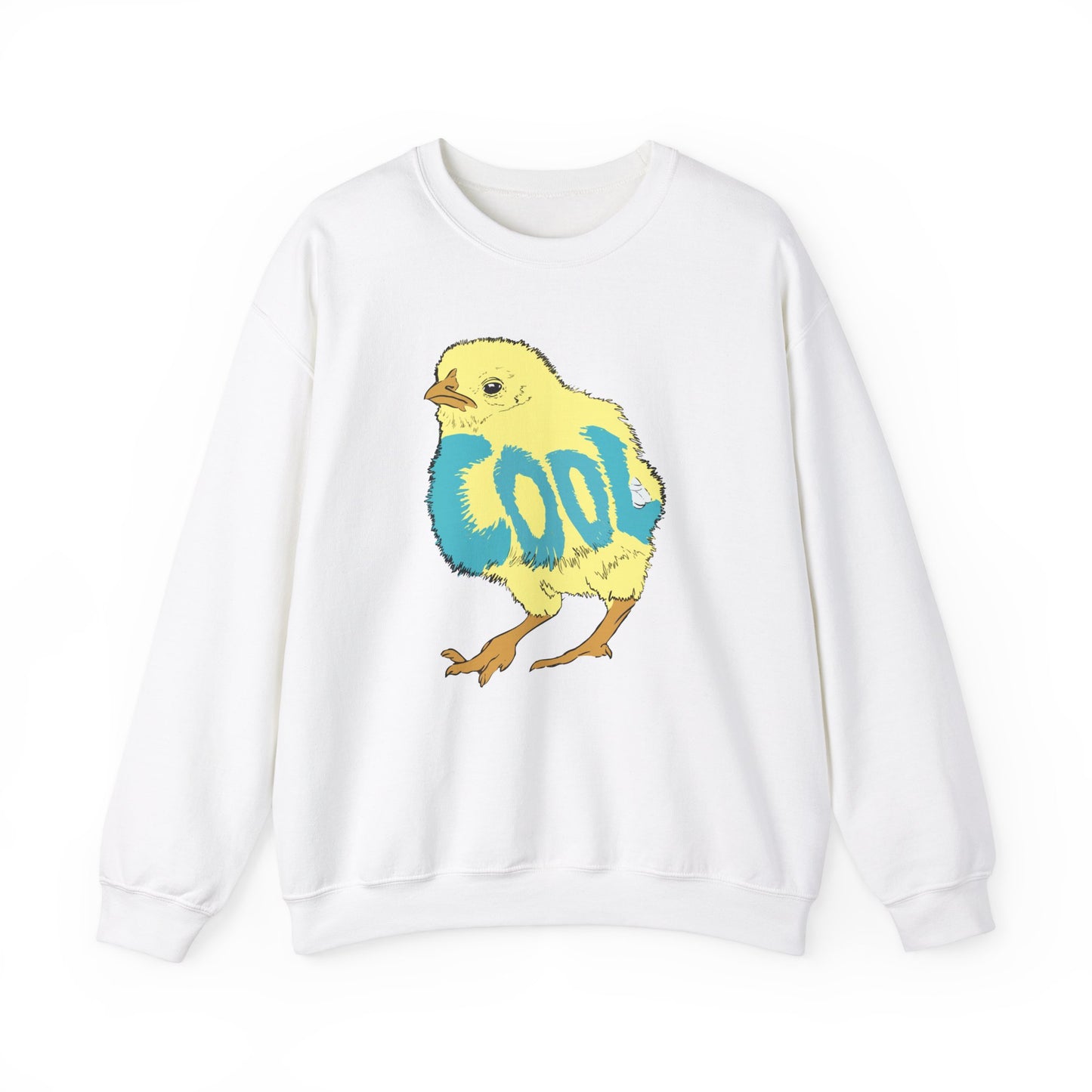 Cool Chick (Unisex Heavy Blend™ Crewneck Sweatshirt)