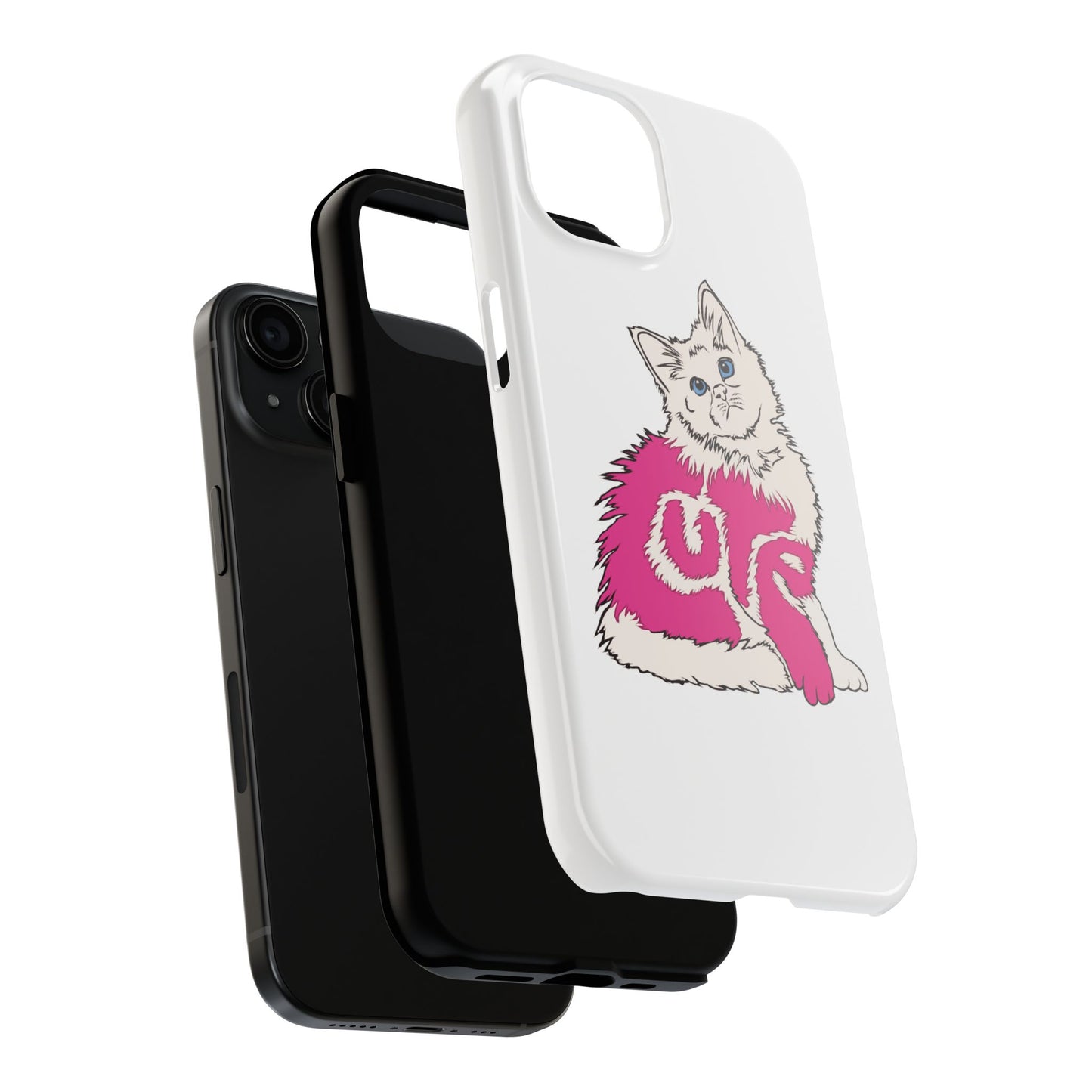 Cute Kitten Tough Phone Case