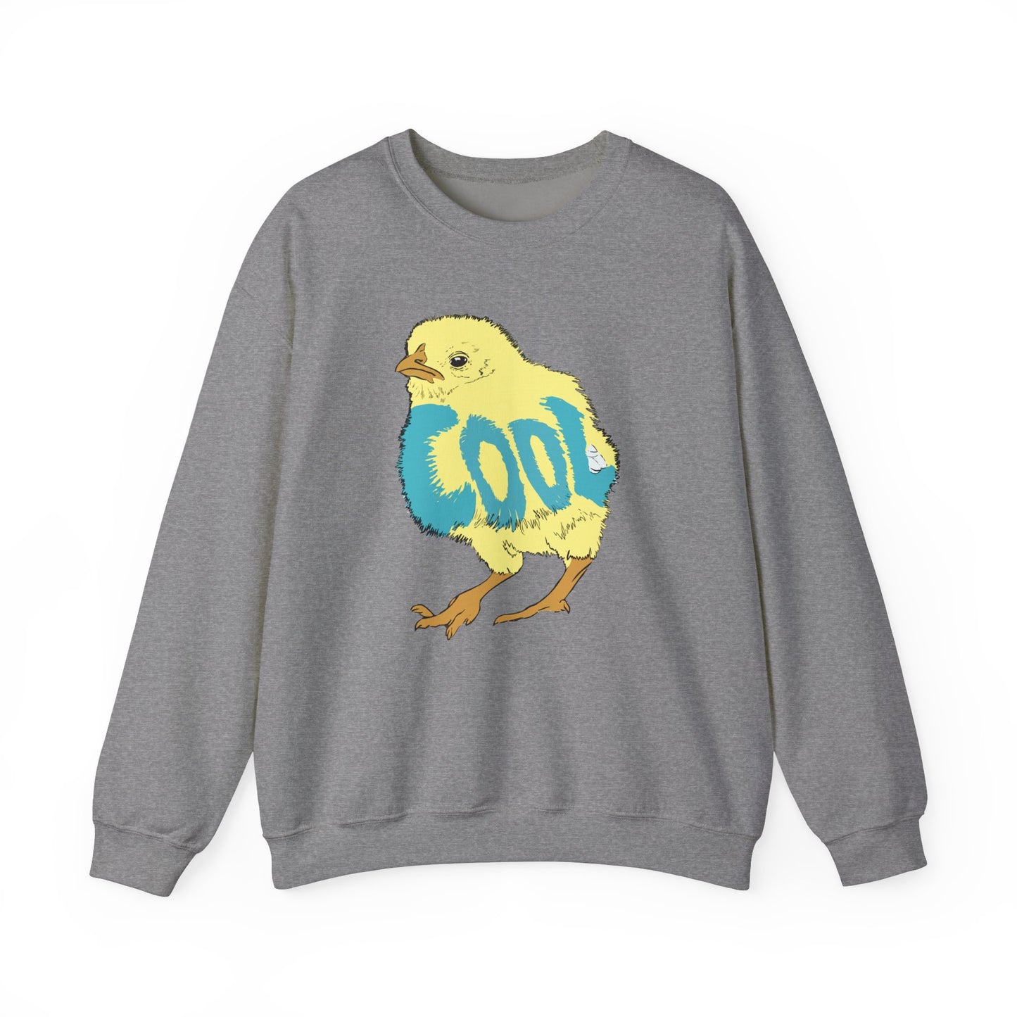 Cool Chick (Unisex Heavy Blend™ Crewneck Sweatshirt)