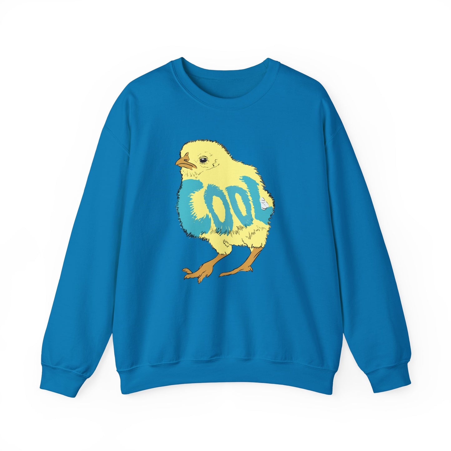 Cool Chick (Unisex Heavy Blend™ Crewneck Sweatshirt)