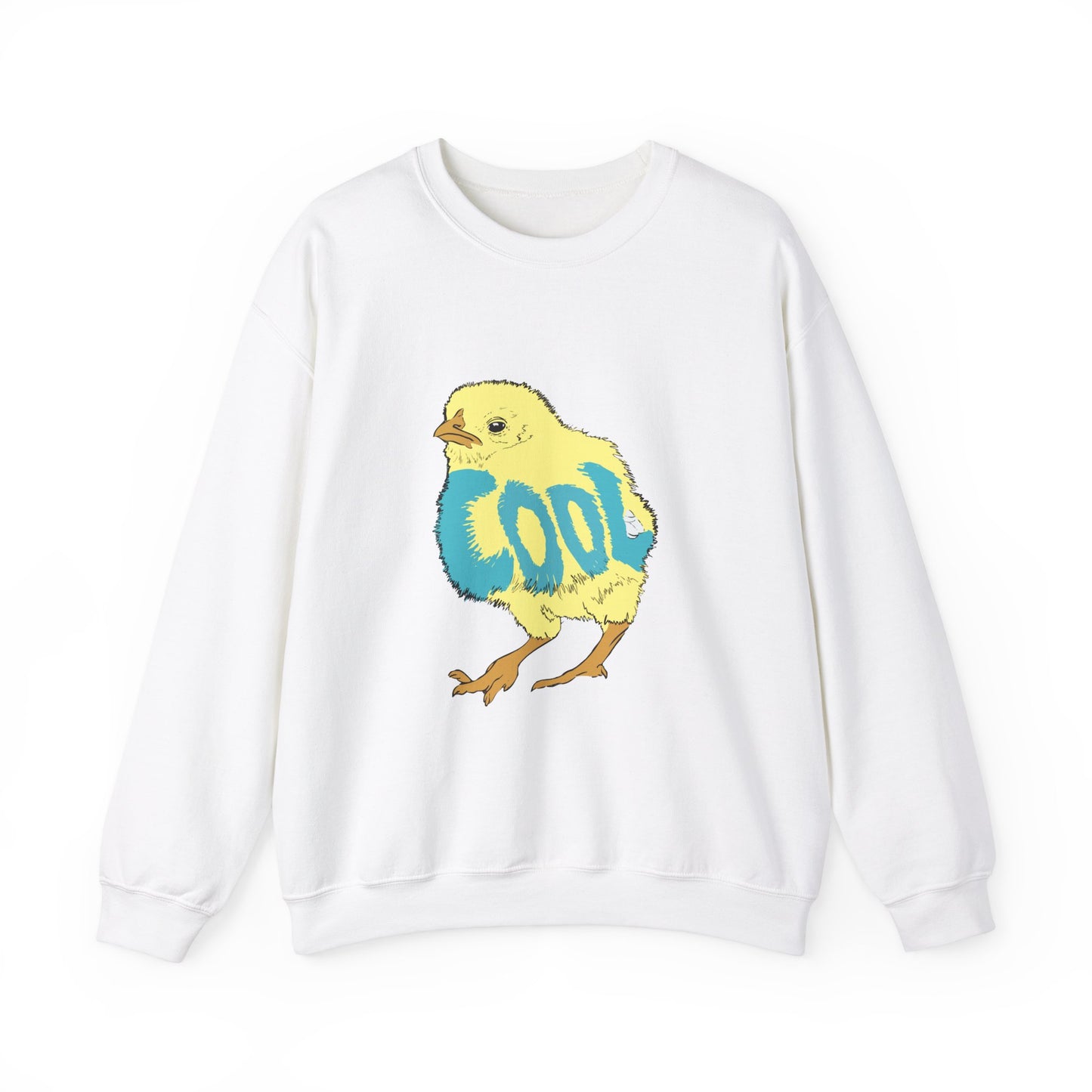 Cool Chick (Unisex Heavy Blend™ Crewneck Sweatshirt)