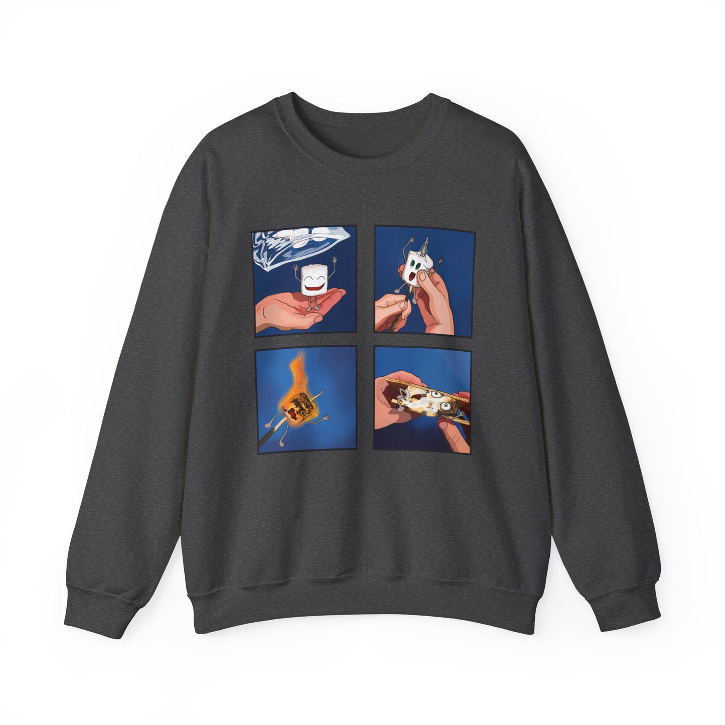 Marshmallow (Unisex Heavy Blend™ Crewneck Sweatshirt)
