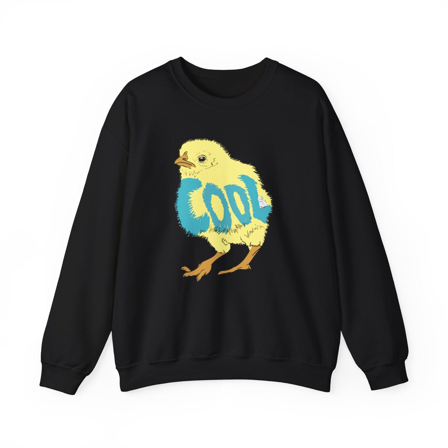 Cool Chick (Unisex Heavy Blend™ Crewneck Sweatshirt)
