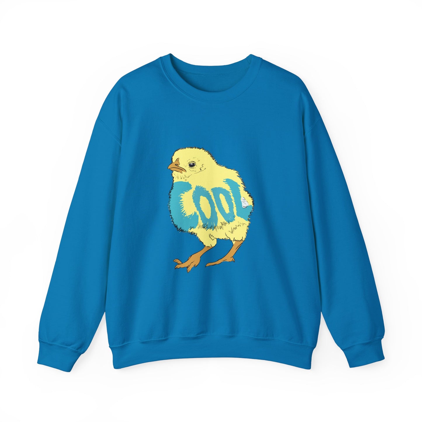 Cool Chick (Unisex Heavy Blend™ Crewneck Sweatshirt)