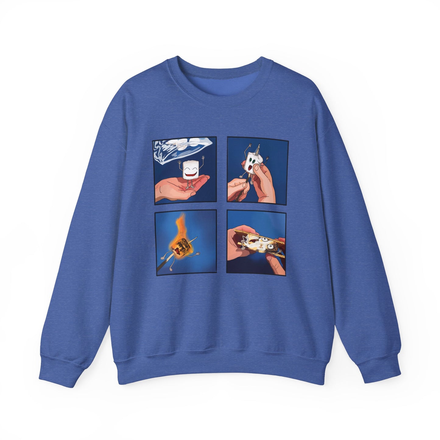 Marshmallow (Unisex Heavy Blend™ Crewneck Sweatshirt)