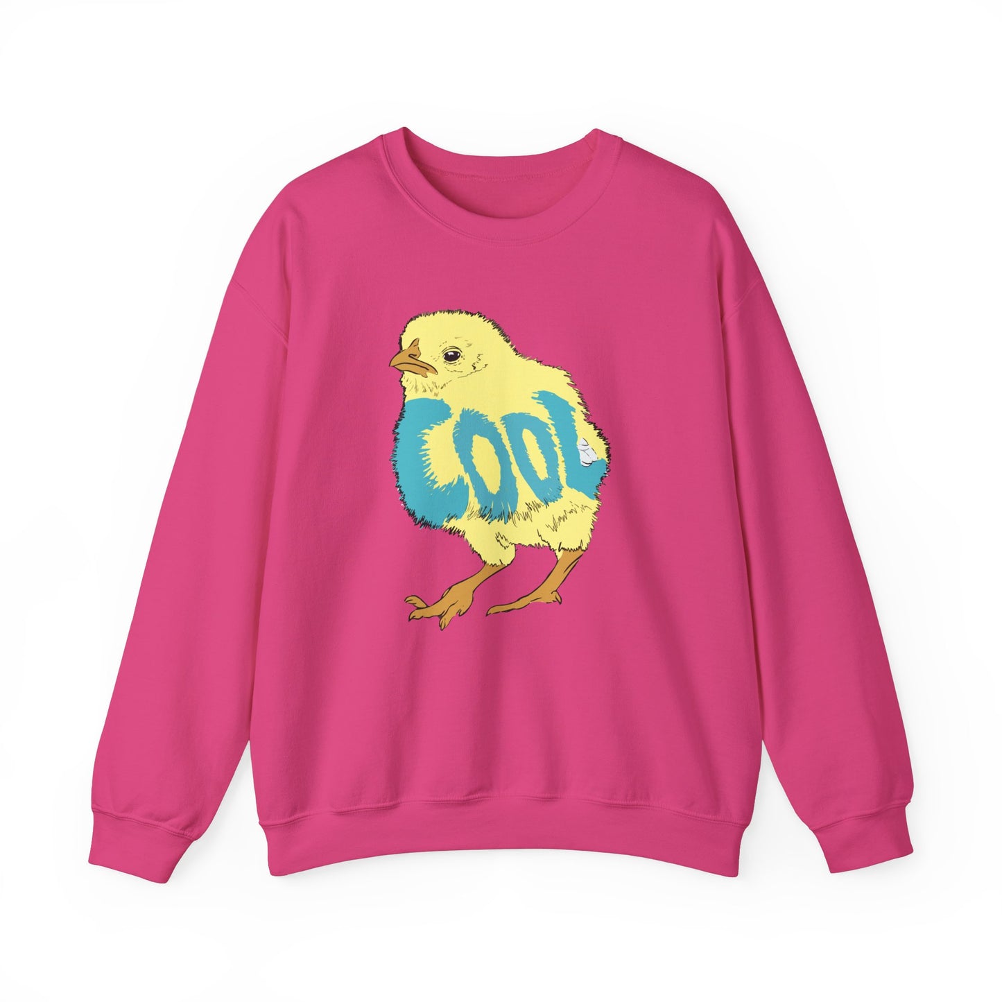 Cool Chick (Unisex Heavy Blend™ Crewneck Sweatshirt)