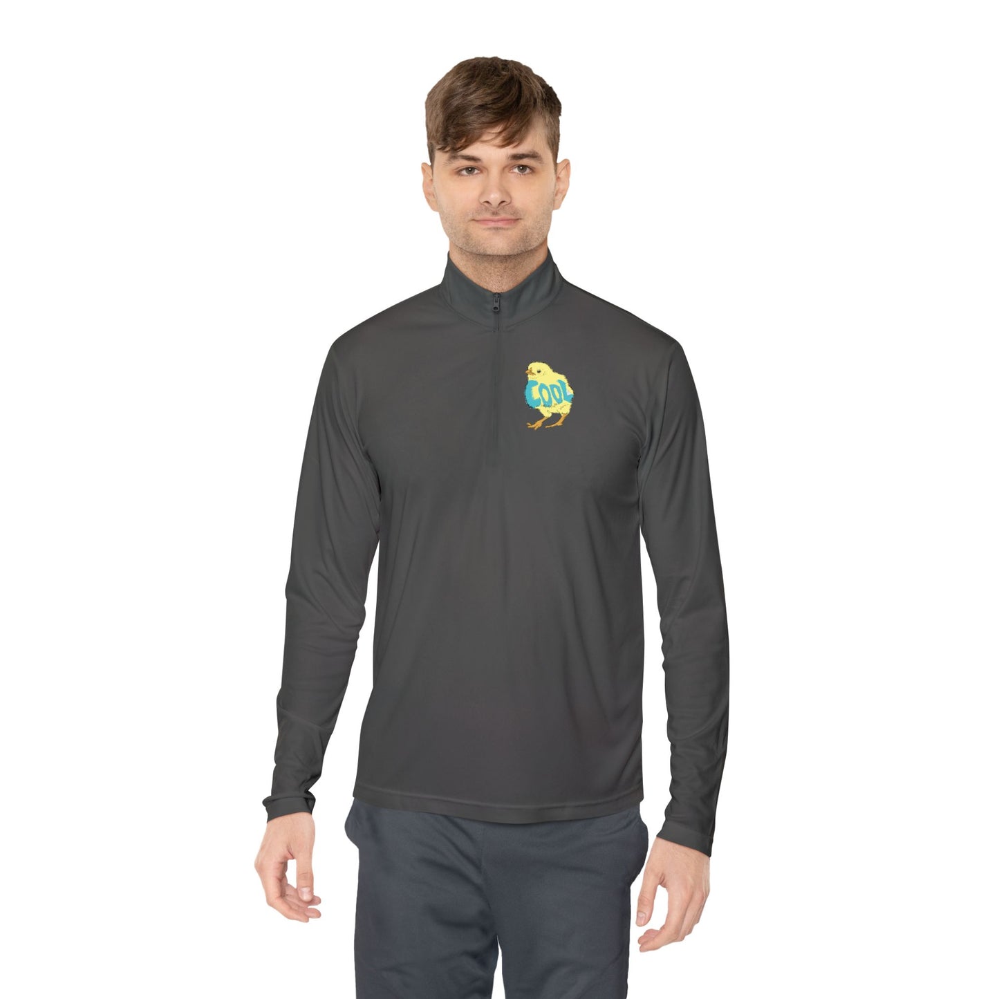 Cool Chick (Unisex Quarter-Zip Pullover)