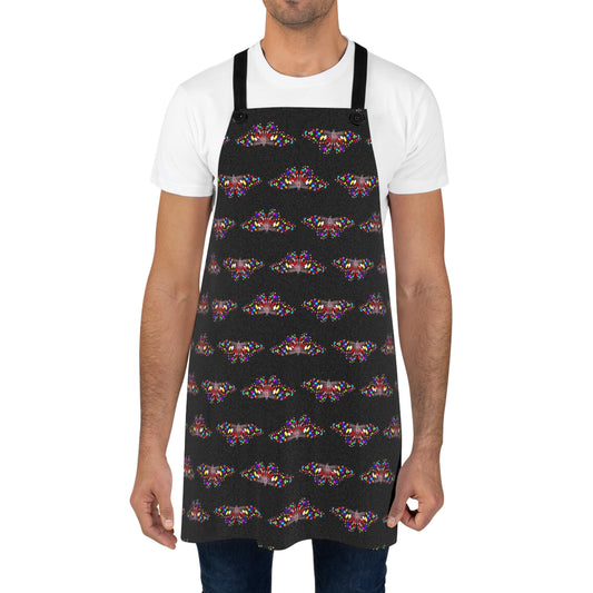 Social Butterfly-multi (repeating-Apron)