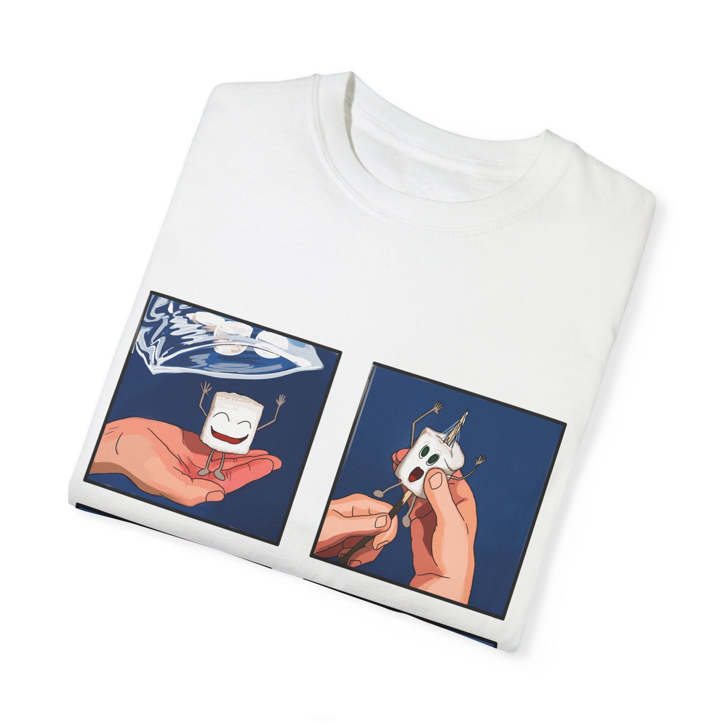 Marshmallow (Unisex Garment-Dyed T-shirt)