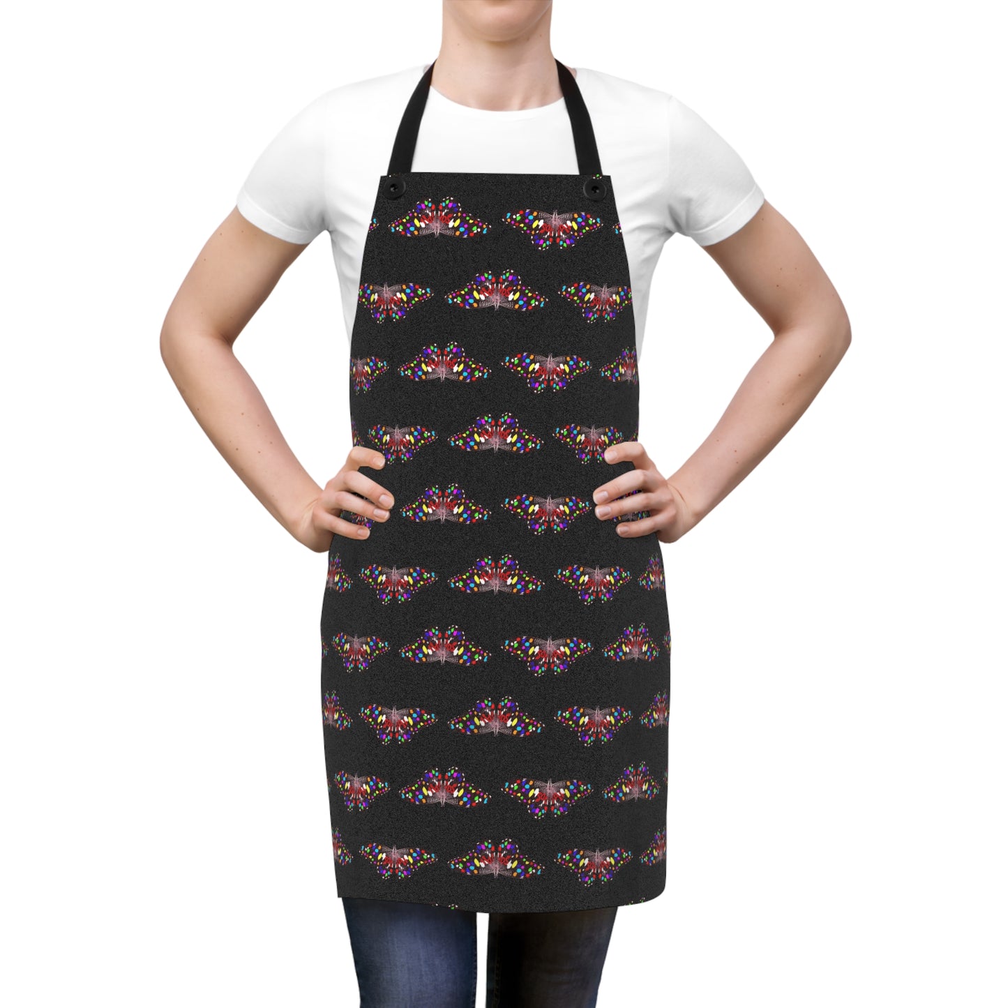 Social Butterfly-multi (repeating-Apron)